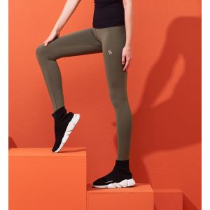 XEXYMIX Cella V-up 3D Dust Khaki Leggings  3D剪裁暗卡其色收腹運動褲 (網站限定, 只限郵寄) 