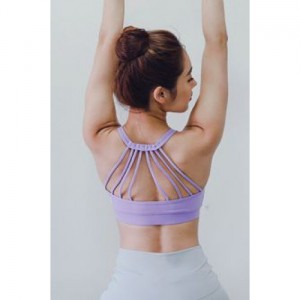 XEXYMIX Sports bra light purple 梯型露背運動上衣 粉紫色 (網站限定, 只限郵寄) 